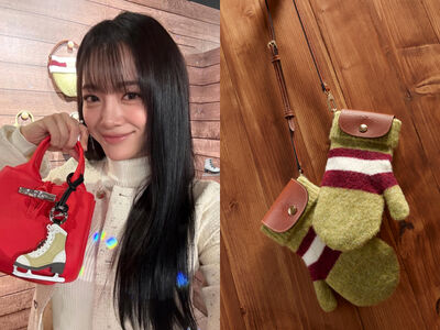 金世正、Irene拎Longchamp竹節扣包超萌自拍！冬日手套包與節慶新款一次看