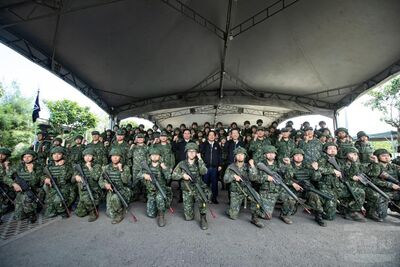 教召納入無人機訓練　賴清德：以實力達到真和平