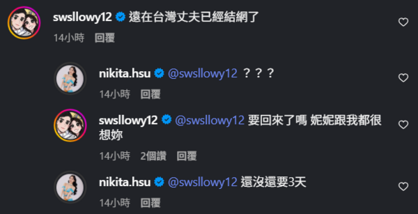 ▲▼舒子晨。（圖／翻攝自Instagram／nikita.hsu）