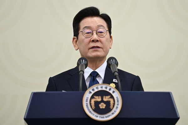 ▲▼南韓總統李在明。（圖／達志影像／美聯社）