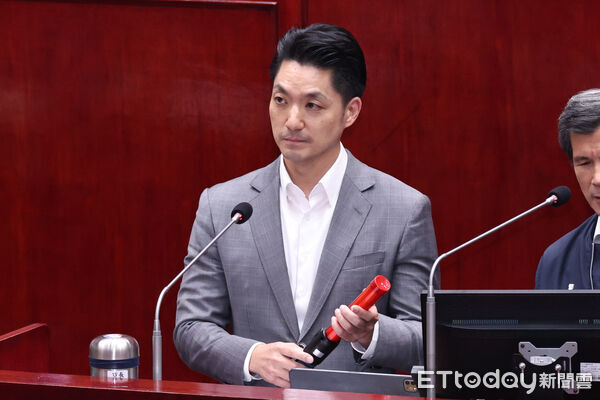 ▲▼ 蔣萬安市政總質詢-蔣萬安。（圖／記者黃克翔攝）