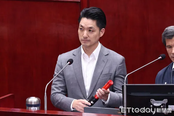 ▲▼ 蔣萬安市政總質詢-蔣萬安。（圖／記者黃克翔攝）