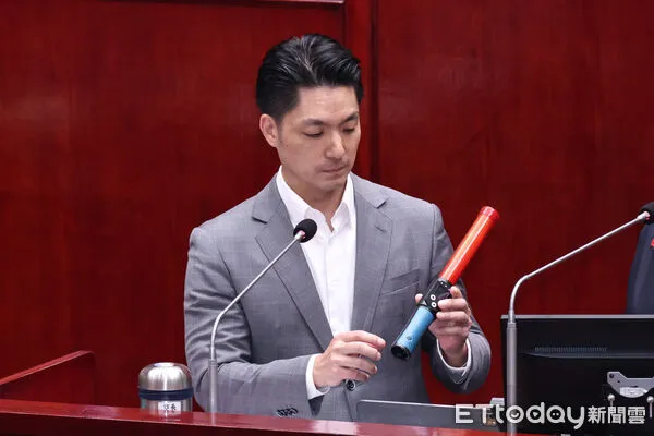 ▲▼ 蔣萬安市政總質詢-蔣萬安。（圖／記者黃克翔攝）