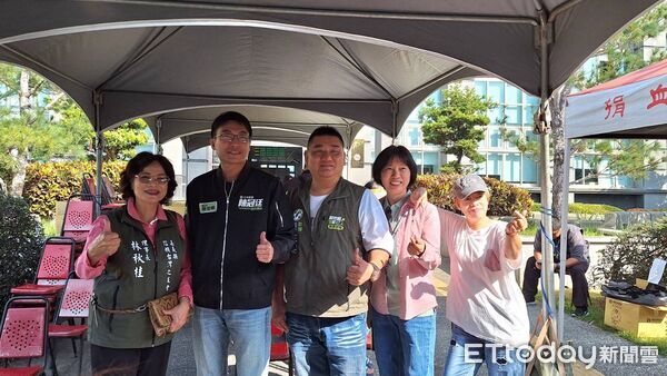 ▲▼   小英之友會嘉義中埔捐血活動  。（圖／記者翁伊森翻攝）