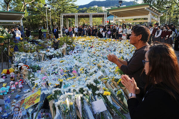 ▲▼香港宏福苑大火。（圖／路透）