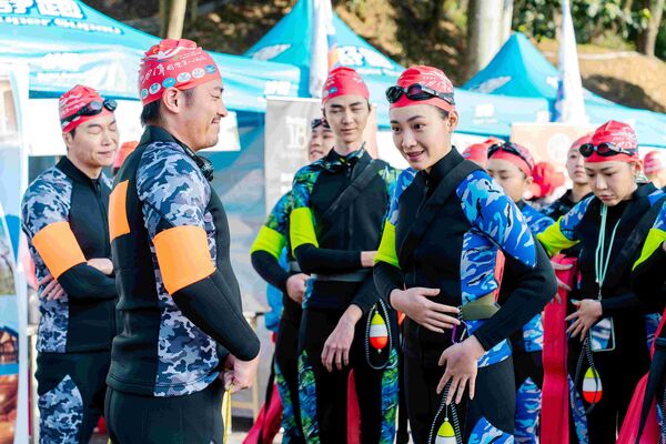 ▲《突破：三千米的泳氣》李紫嫣中山73開講。（圖／中山73提供）