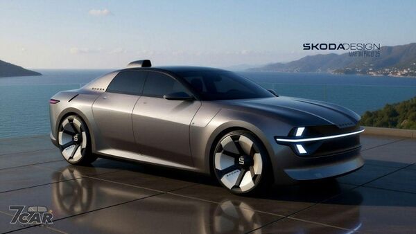 致敬品牌首款銷量破百萬車型　&Scaron;koda 發表全新未來化轎跑概念