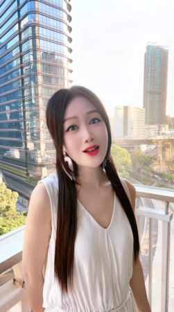 ▲▼古裝女神臉蛋遭嫌不自然！網傻眼：像AI太假了。（圖／翻攝自微博、抖音）