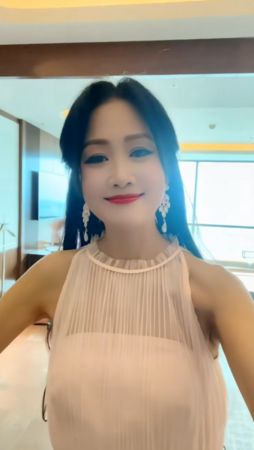 ▲▼古裝女神臉蛋遭嫌不自然！網傻眼：像AI太假了。（圖／翻攝自微博、抖音）