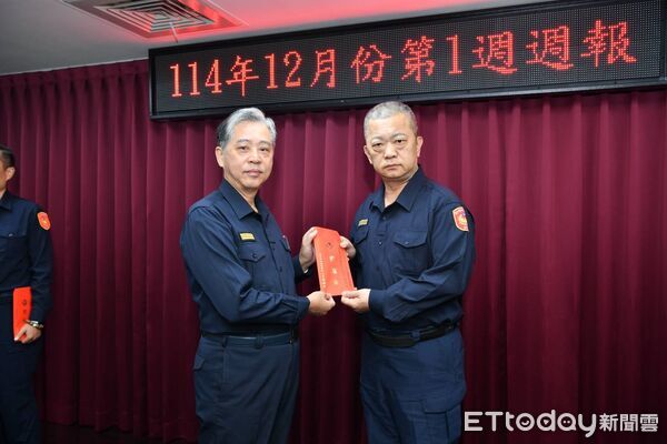 ▲▼台中警六分局在掃黑、打詐、緝毒和肅槍方面，奪下3金1銀成績，獲封「四邊形戰士」。（圖／警方提供，下同）