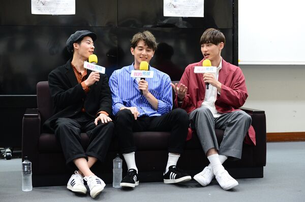 ▲張軒睿、許光漢、章廣辰《我的男孩》。（圖／八大提供）