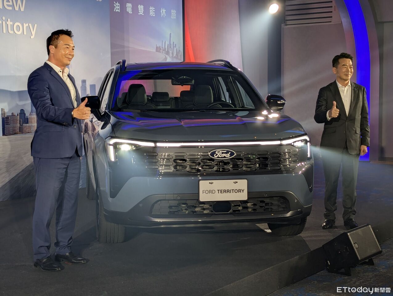 ▲94.9萬起！福特「Territory全新國產休旅」上市　汽油＋油電雙動力。（圖／記者張慶輝攝）