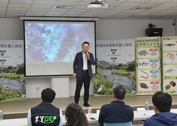 台大團隊攜手日月光中壢廠守護黃墘溪　蘇俊賓：公私協力成效好