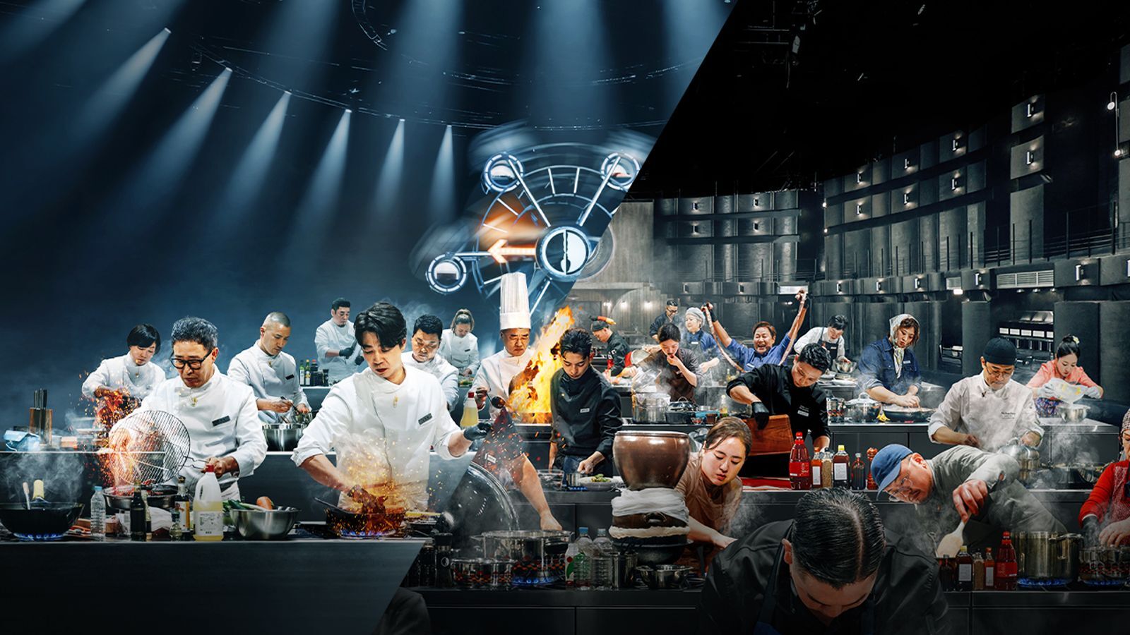 《黑白大廚：料理階級大戰》第二季將於12月16日登場。（Netflix提供）