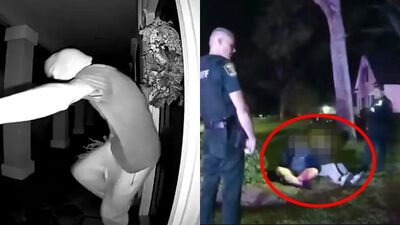 跟風TikTok踹門挑戰！　3屁孩拍片完「秒被警察包圍上銬」