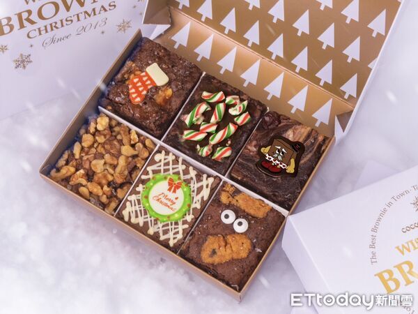 ▲▼美式布朗尼甜點店「coco.Brownies」推出2款甜點禮盒選擇。（圖／coco.Brownies提供）