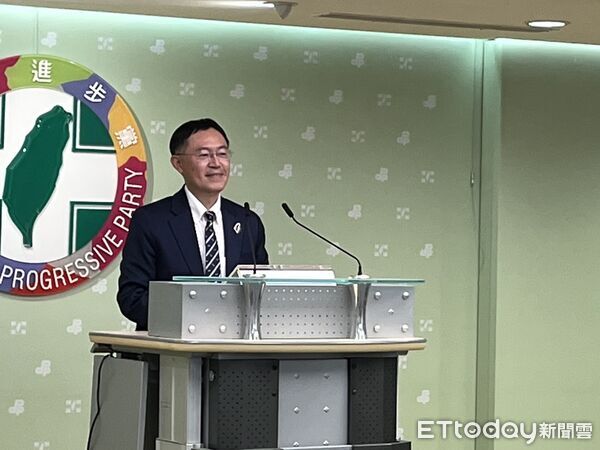 ▲▼民進黨新任發言人李坤城。（圖／記者杜冠霖攝）