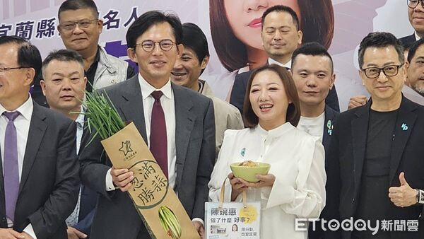 ▲▼民眾黨徵召陳琬惠參選宜蘭縣長記者會。（圖／記者呂佳賢攝）