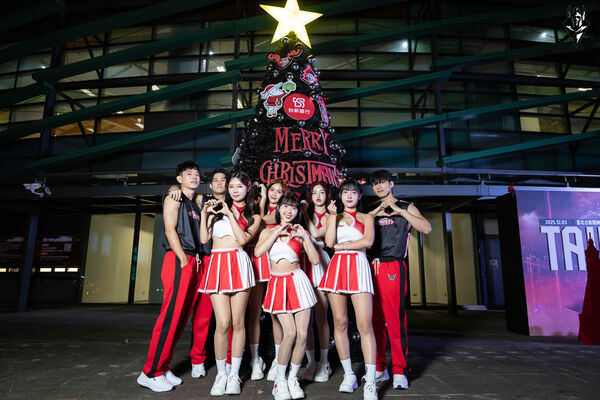 ▲黑色聖誕點亮冬夜！台北戰神《Merry ChristMARS》今晚一起感受派對能量。（圖／戰神提供）
