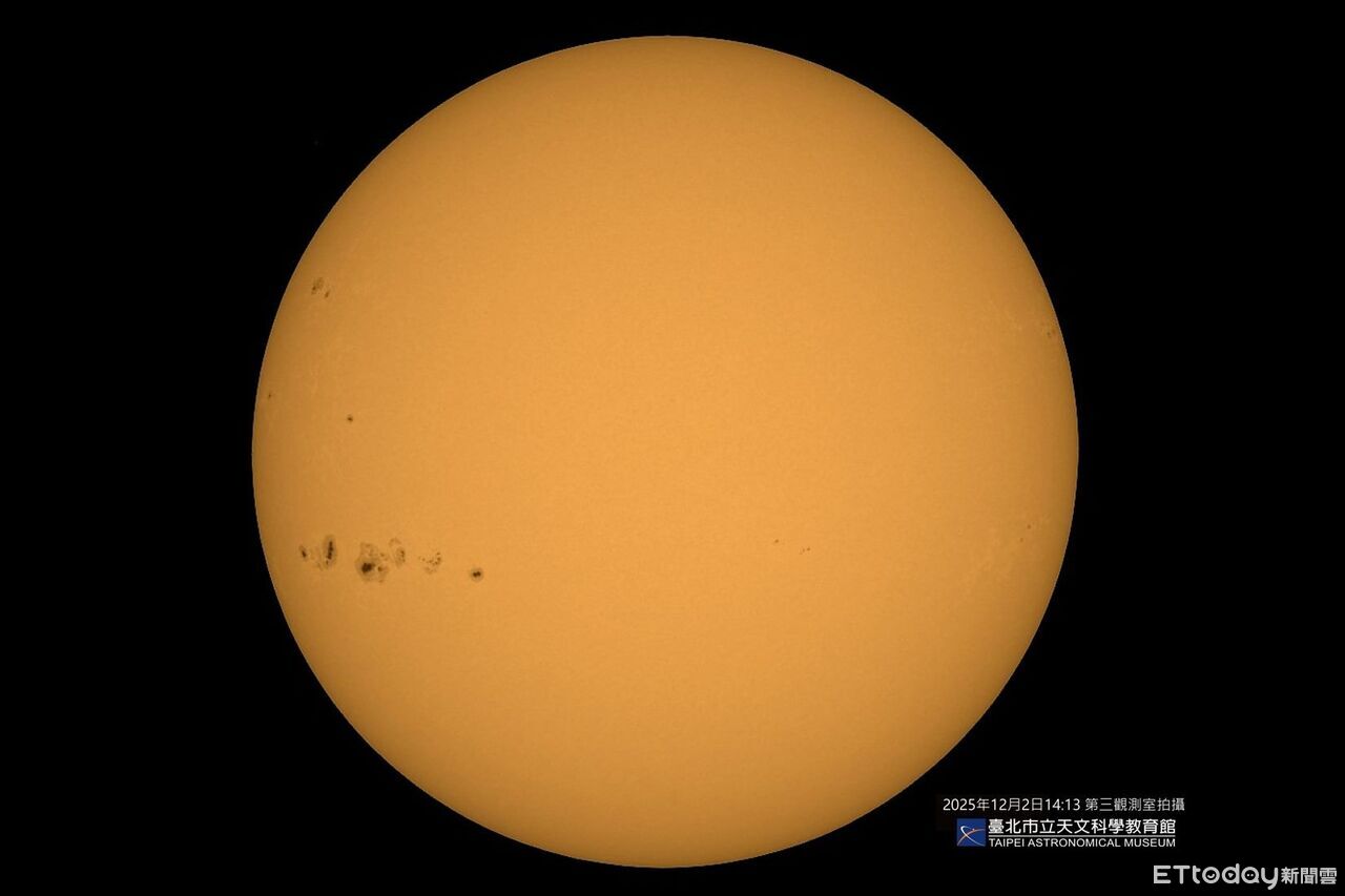 10年最巨「太陽黑子群」比地球還大 天文館:中高緯度可見極光