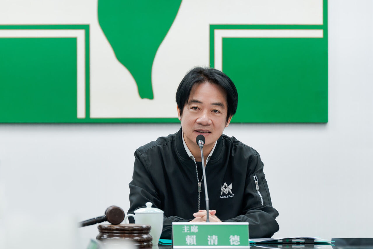 賴清德：台灣不同政黨可以有競爭　但面對外來威脅時必須團結