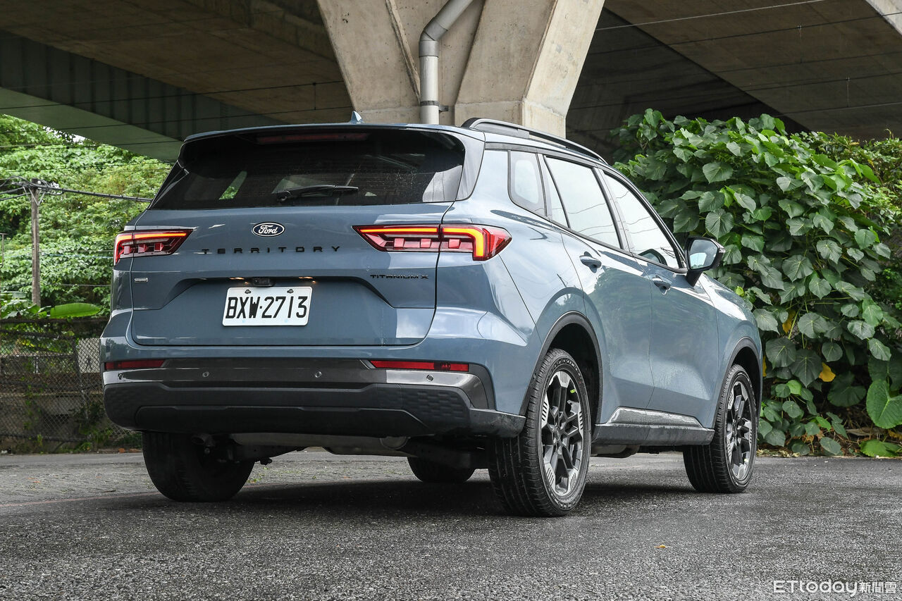 ▲國產油電休旅新秀！福特Territory展現更符合家庭客群期待的新鮮感。（圖／記者徐煜展攝）