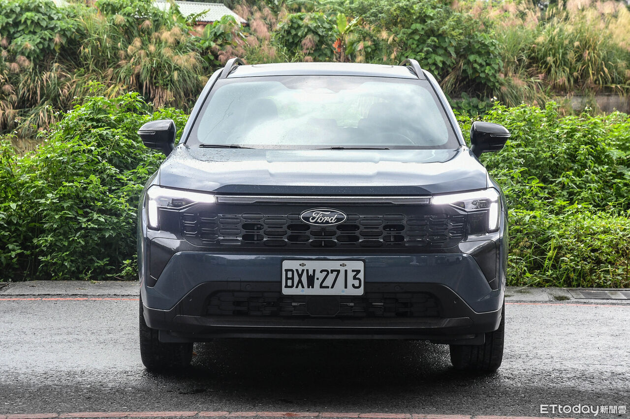 ▲國產油電休旅新秀！福特Territory展現更符合家庭客群期待的新鮮感。（圖／記者徐煜展攝）