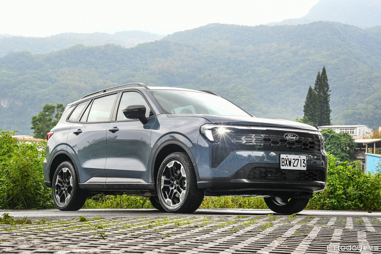▲國產油電休旅新秀！福特Territory展現更符合家庭客群期待的新鮮感。（圖／記者徐煜展攝）