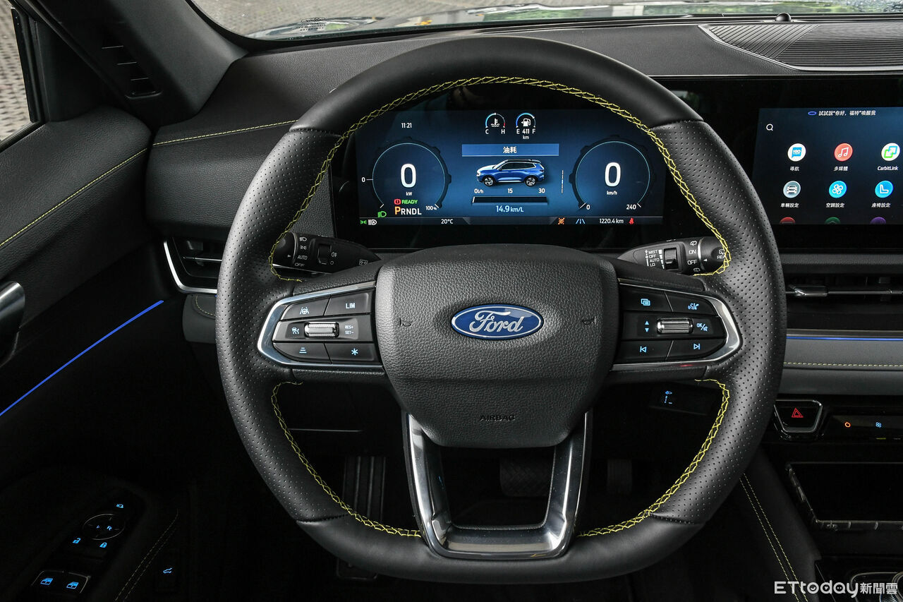 ▲國產油電休旅新秀！福特Territory展現更符合家庭客群期待的新鮮感。（圖／記者徐煜展攝）