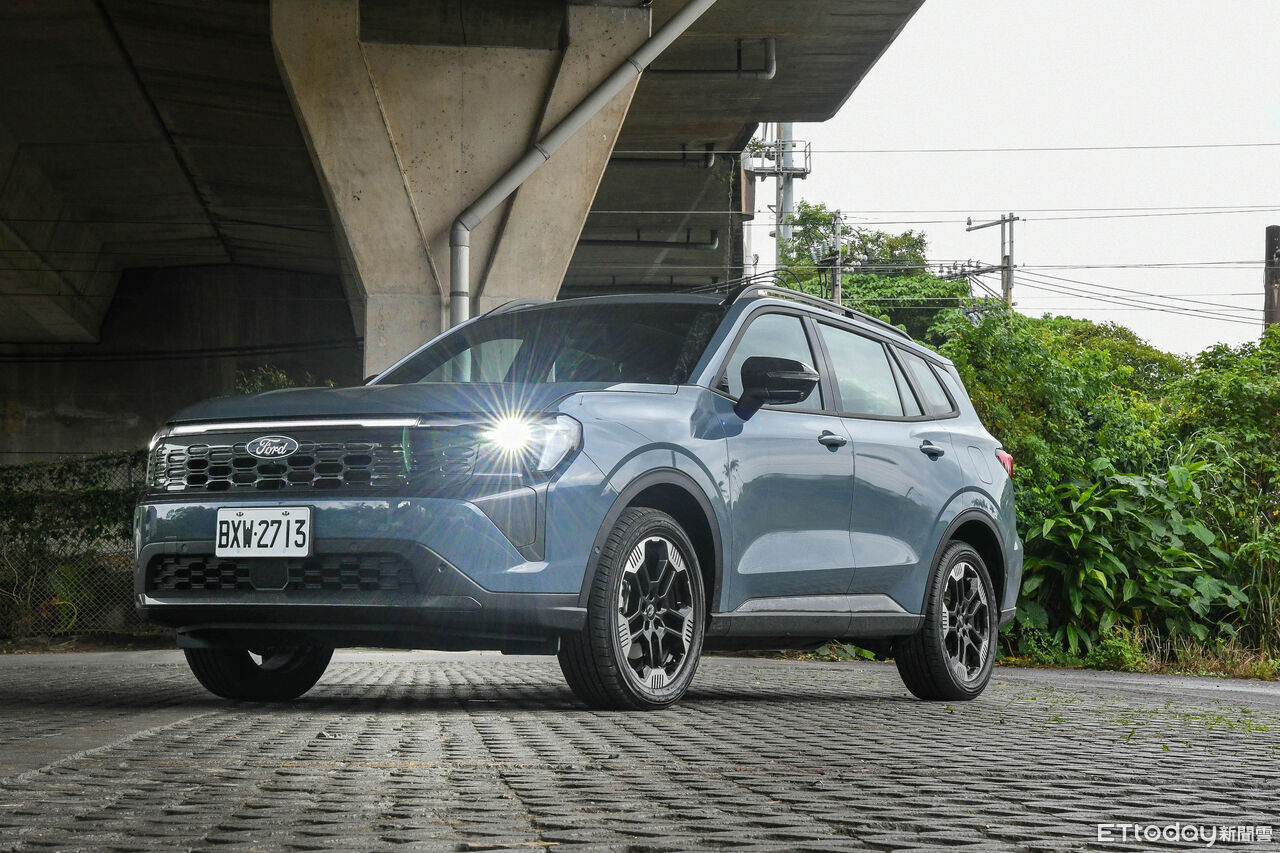 ▲國產油電休旅新秀！福特Territory展現更符合家庭客群期待的新鮮感。（圖／記者徐煜展攝）