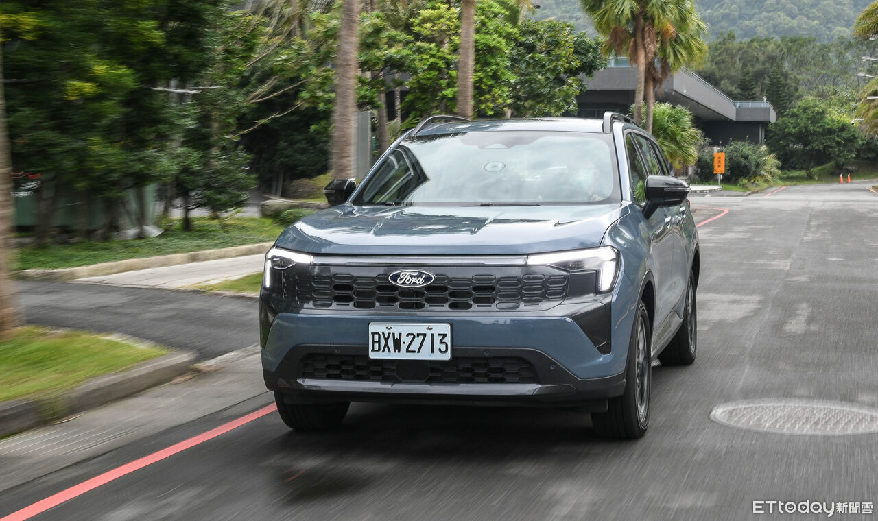 ▲國產油電休旅新秀！福特Territory展現更符合家庭客群期待的新鮮感。（圖／記者徐煜展攝）