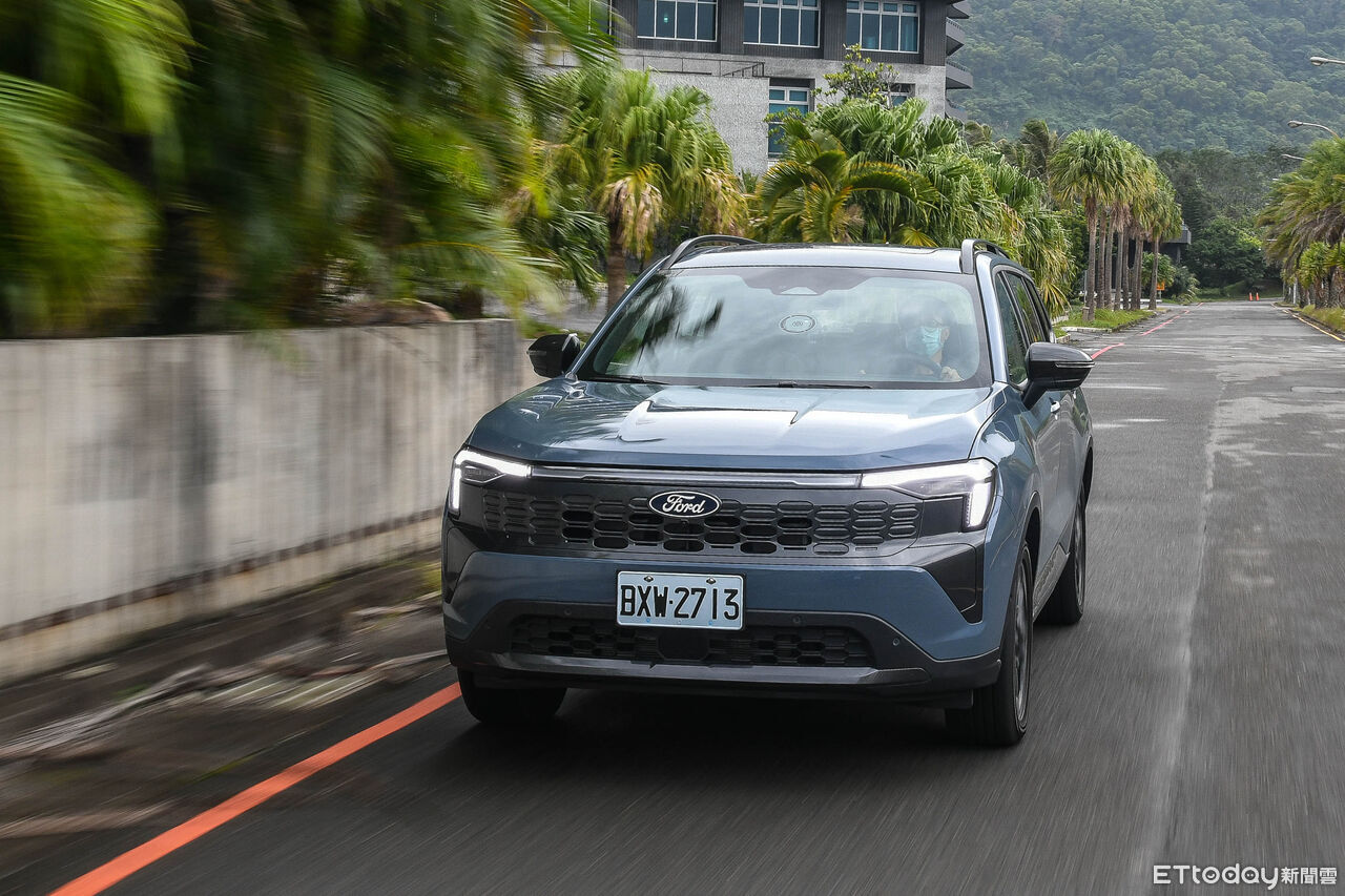 ▲國產油電休旅新秀！福特Territory展現更符合家庭客群期待的新鮮感。（圖／記者徐煜展攝）