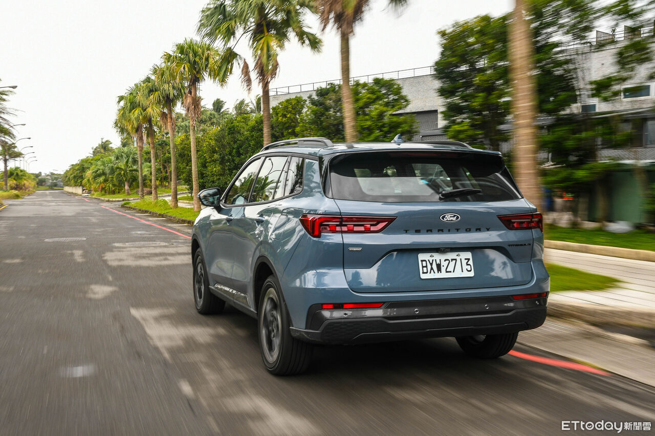 ▲國產油電休旅新秀！福特Territory展現更符合家庭客群期待的新鮮感。（圖／記者徐煜展攝）