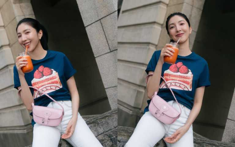 這根本是女大生！47歲楊謹華生活照「少女感炸裂」，素顏發光全靠自製「薑茶冰塊」，加碼蜜桃臀養成菜單