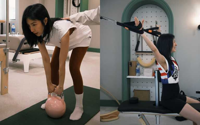 這根本是女大生！47歲楊謹華生活照「少女感炸裂」，素顏發光全靠自製「薑茶冰塊」，加碼蜜桃臀養成菜單