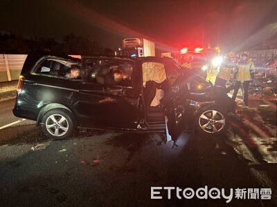 快訊／國1凌晨重大車禍「33歲駕駛亡」　事發過程曝