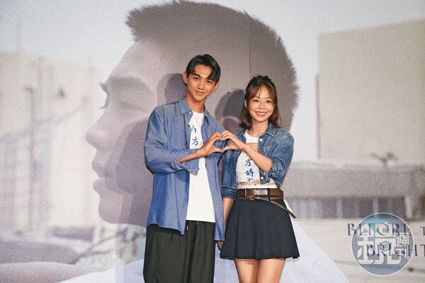 片中與孫淑媚（右）分飾母子，戲外陳玄力（左）與凍齡的孫淑媚外型看起來就像姐弟。