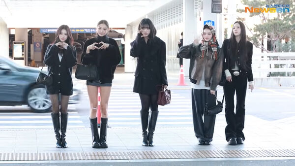 ▲AAA倒數！MEOVV、ALLDAY PROJECT出發了　大批韓星飛往高雄。（圖／翻攝自newesn YouTube）