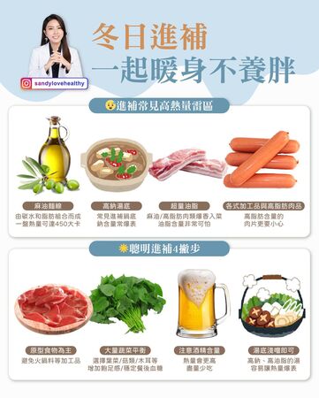 ▲薑母鴨、羊肉爐熱量爆表？營養師教你4招進補也不怕胖。（圖／翻攝自愛健康營養師珊珊分專）