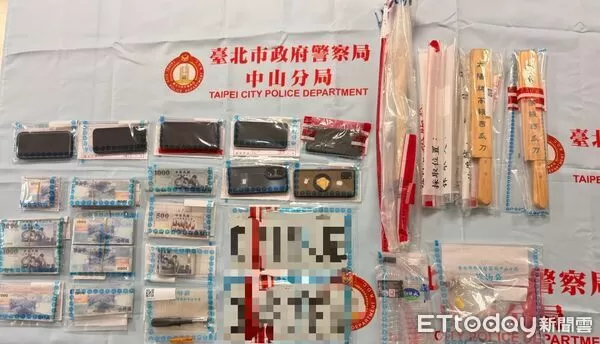 ▲▼北市日前傳出有搶詐騙贓款，事後警方追逮13人，幾乎全是新竹風飛砂幫成員。（圖／記者邱中岳翻攝）