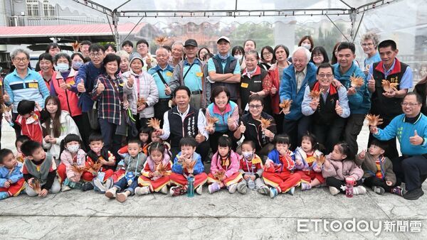 ▲▼吉安鄉客家文化藝術節系列活動3日在五穀宮廟埕盛大開幕。（圖／吉安鄉公所提供，下同）