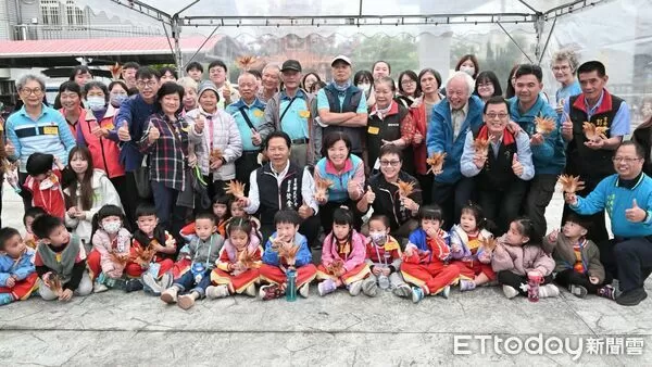 ▲▼吉安鄉客家文化藝術節系列活動3日在五穀宮廟埕盛大開幕。（圖／吉安鄉公所提供，下同）