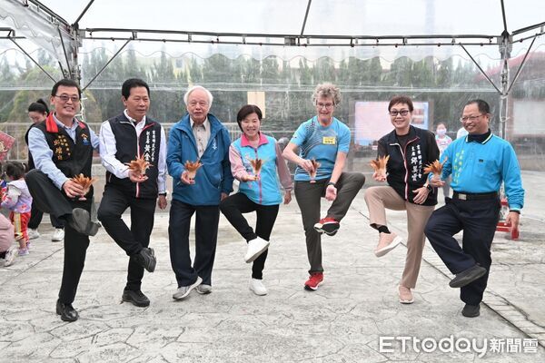 ▲▼吉安鄉客家文化藝術節系列活動3日在五穀宮廟埕盛大開幕。（圖／吉安鄉公所提供，下同）