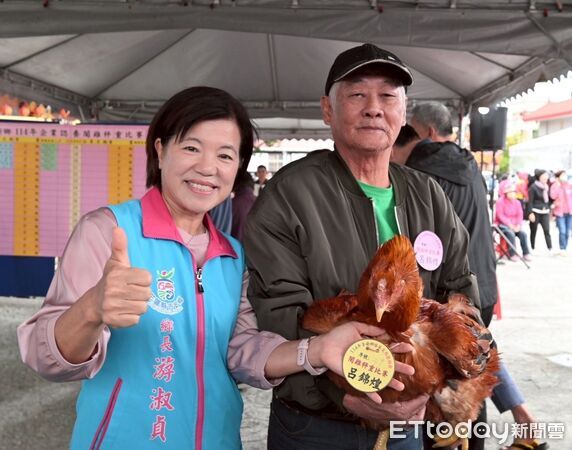 ▲▼吉安鄉客家文化藝術節系列活動3日在五穀宮廟埕盛大開幕。（圖／吉安鄉公所提供，下同）