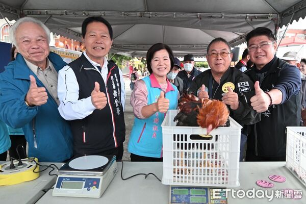 ▲▼吉安鄉客家文化藝術節系列活動3日在五穀宮廟埕盛大開幕。（圖／吉安鄉公所提供，下同）