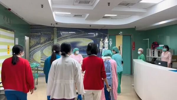 ▲▼羅東聖醫院為器官捐贈的女病患手術。（圖／羅東聖母醫院，下同）