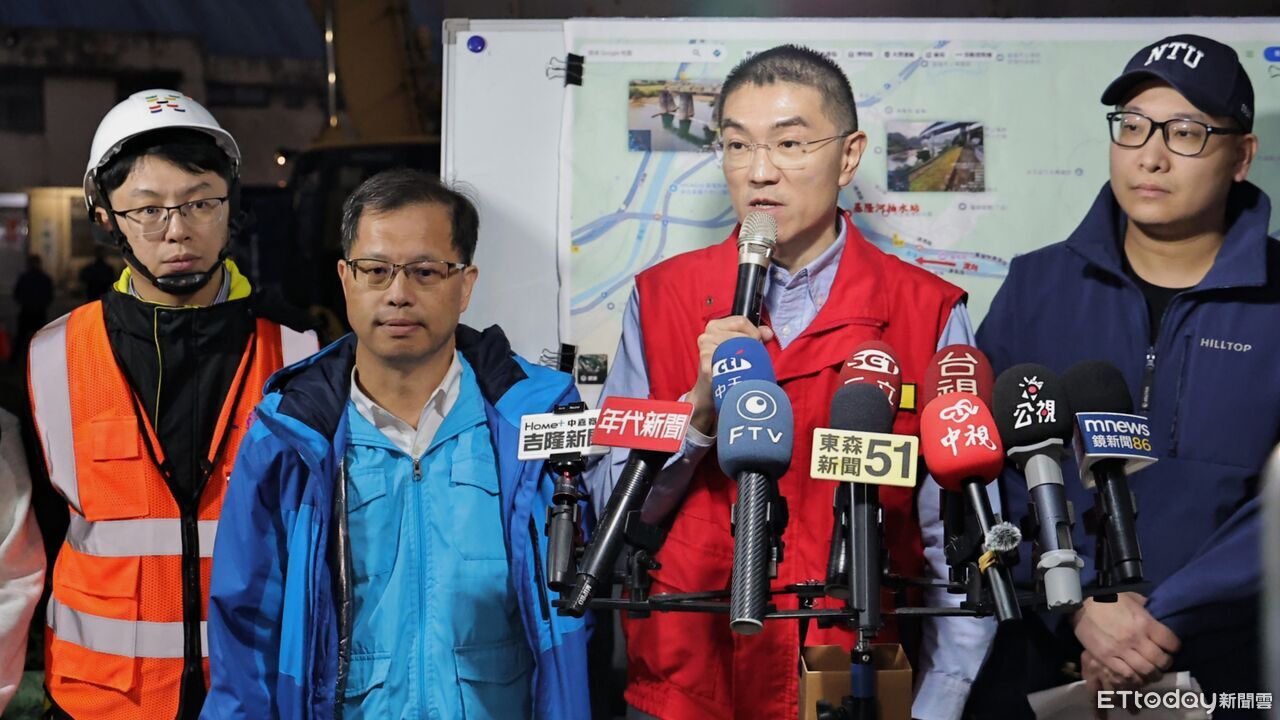 謝國樑再赴碇內督導污染清理　追加補助「濾芯更換費用」