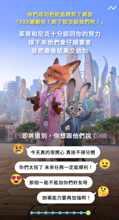 ▲動物方城市心測       。（圖／翻攝自Disney）