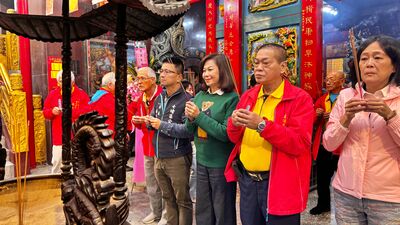 指南山英雄會促宗教文化交流 邱佩琳:正念信仰護國祈民安