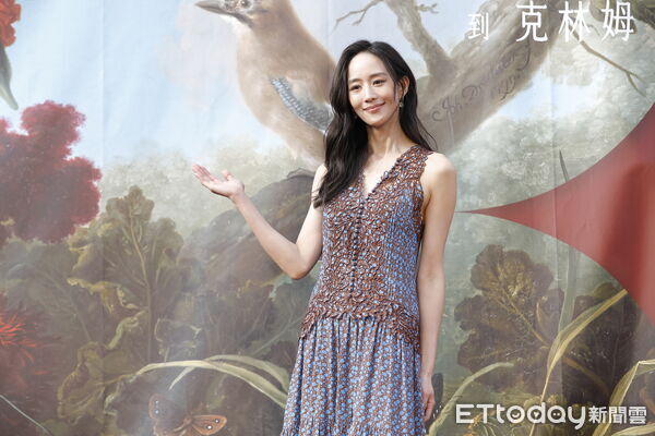 ▲▼張鈞甯「維也納美景宮百年花繪名作展」 開展記者會。（圖／記者湯興漢攝）